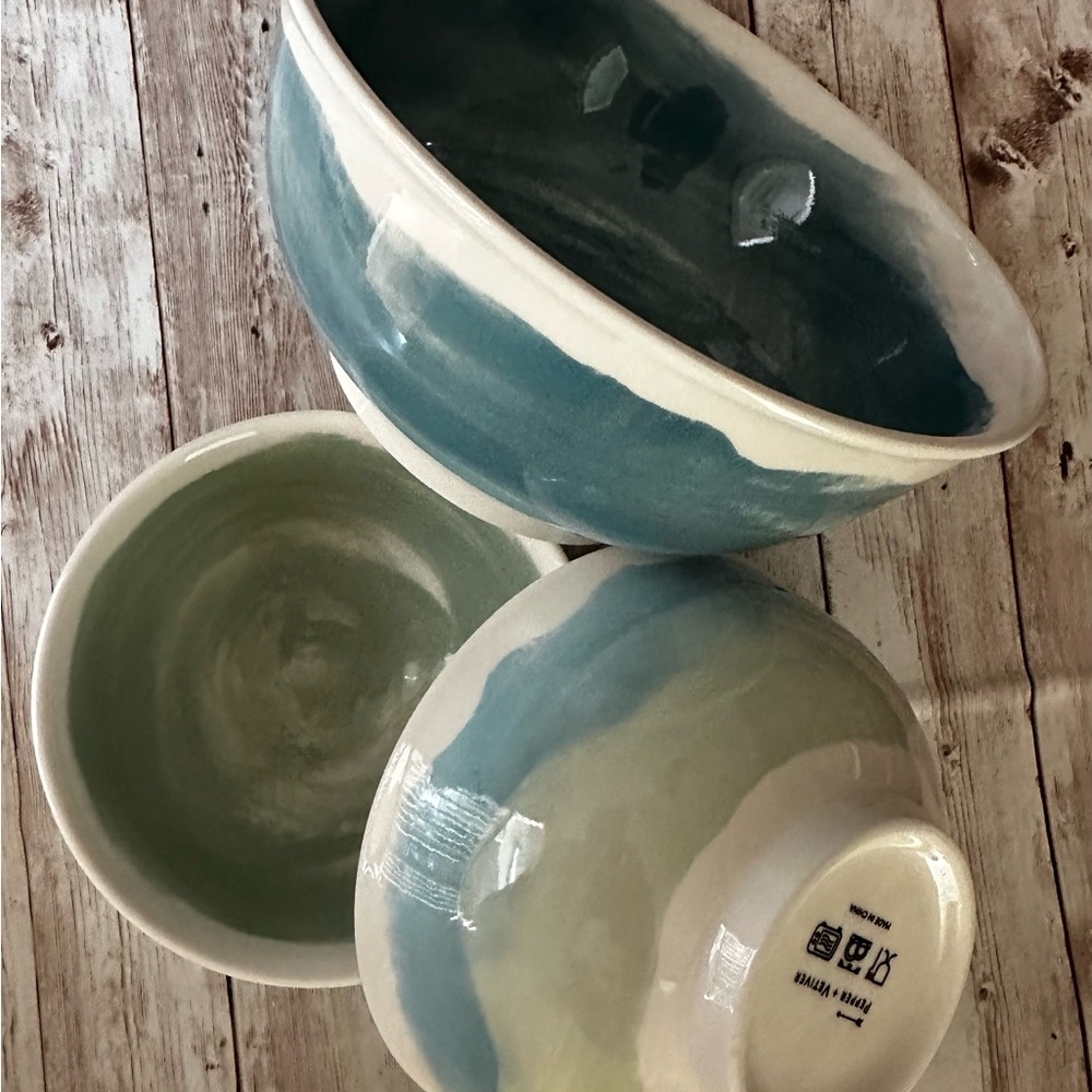 Gorgeous “Oceania” nesting bowls from my FabFitFun box